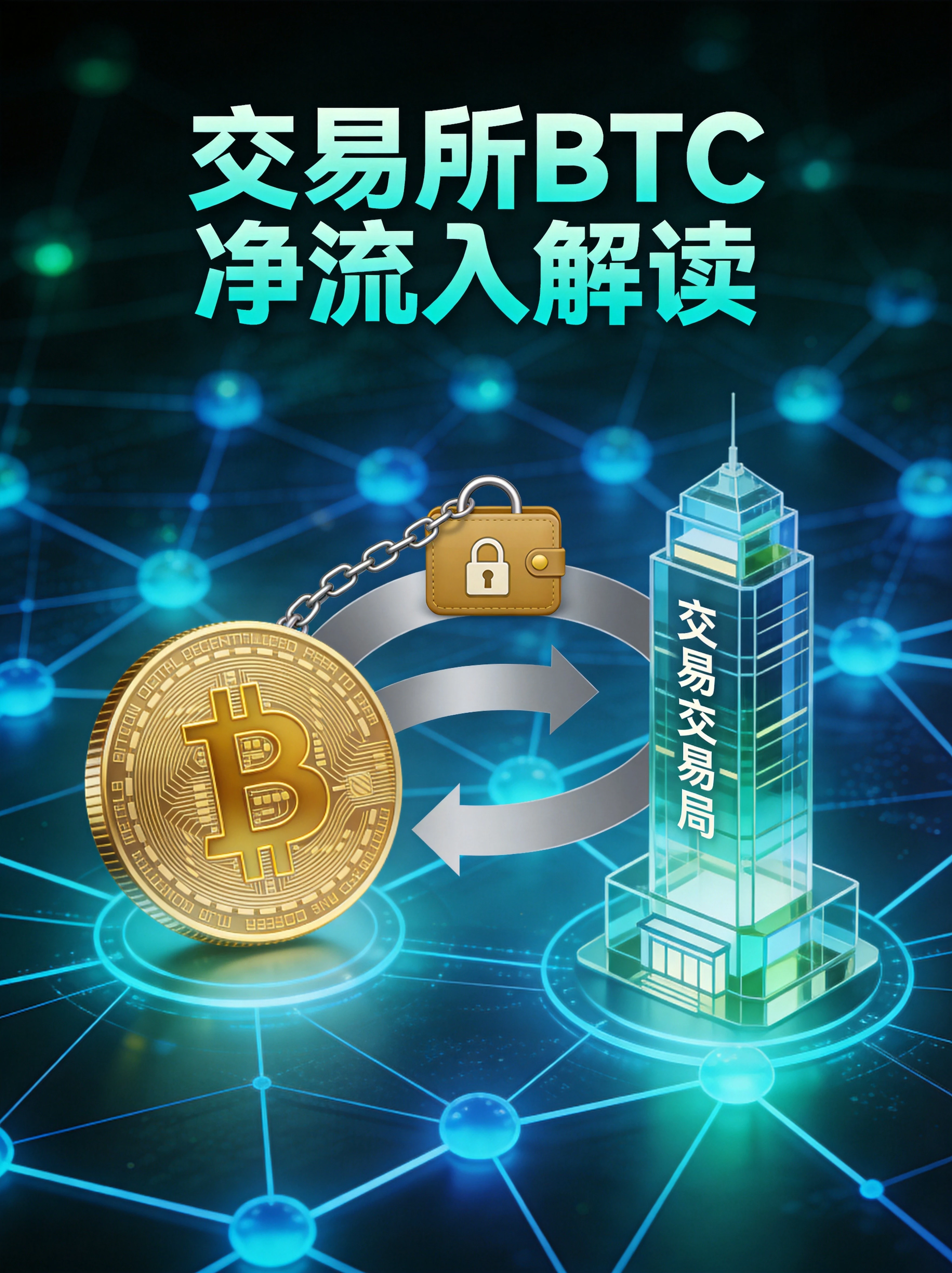 交易所比特币净流入量解读 | 钱，正在往哪跑？